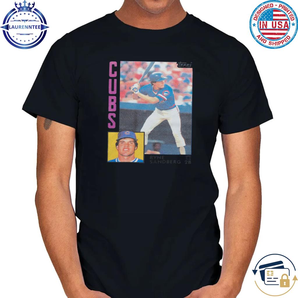 1984 Topps Baseball Ryne Sandberg Cubs Shirt, hoodie, sweater, long sleeve  and tank top