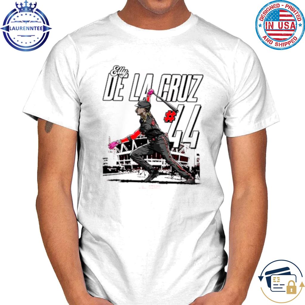 Elly De La Cruz 44 action pose MLBPA Stadium shirt, hoodie, sweater, long  sleeve and tank top