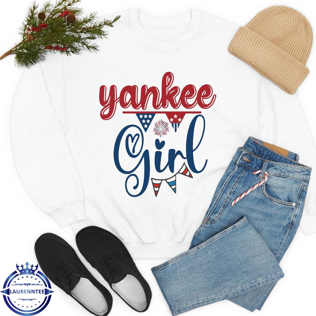  4th Of July Yankee Girl American Flag Fourth Of July T-Shirt :  Clothing, Shoes & Jewelry