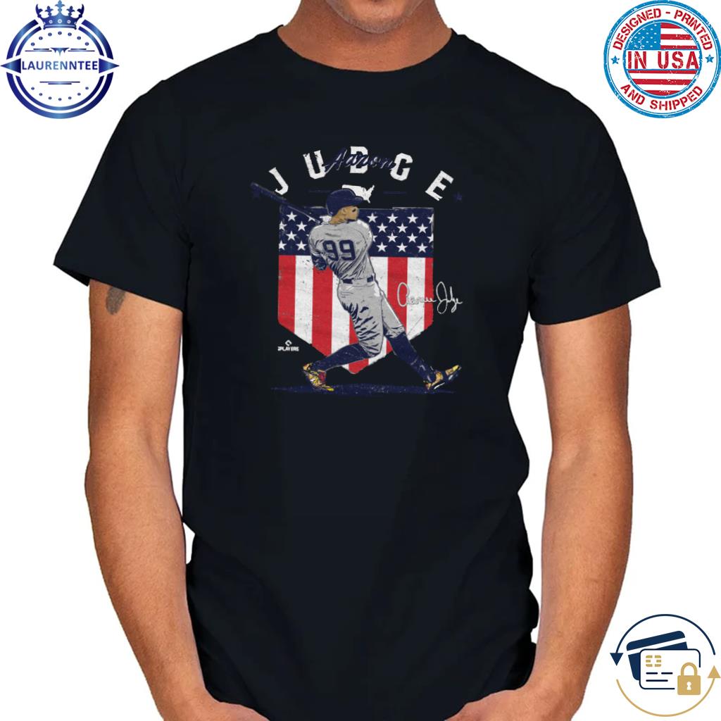  Aaron Judge Men's T-Shirt - Aaron Judge New York Country Flag :  Sports & Outdoors