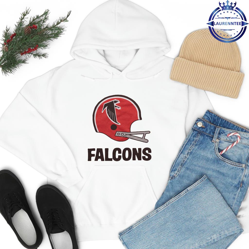 Atlanta Falcons Big Helmet Homage Nfl Shirt Hoodie