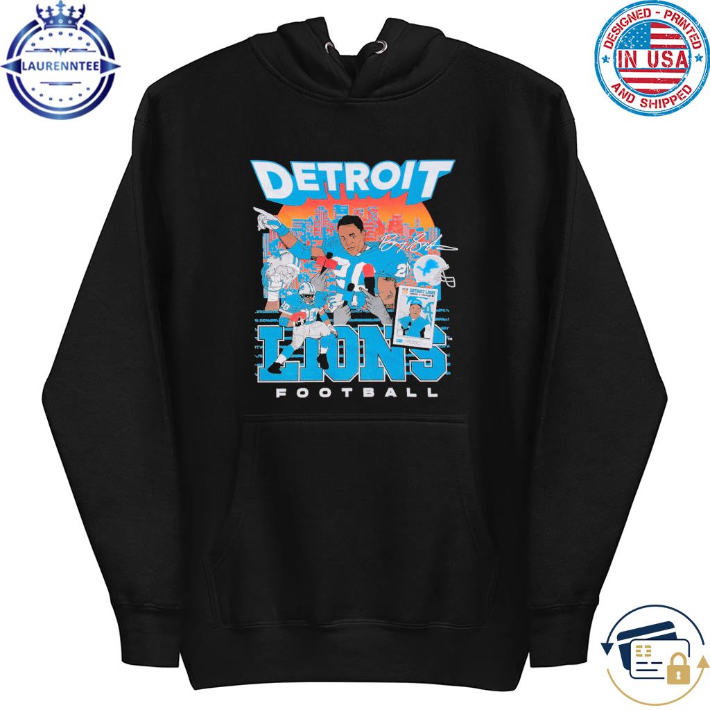 Barry sanders black detroit lions 2023 shirt, hoodie, sweater