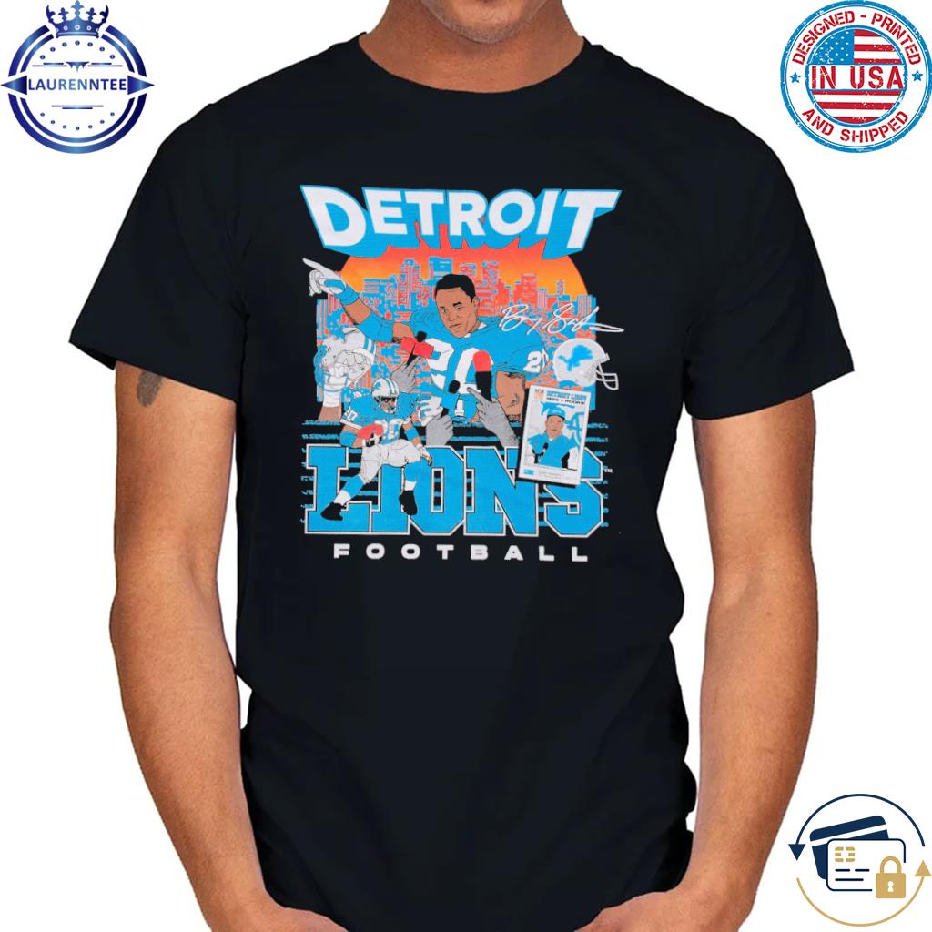 Detroit Lions Men's 47 Brand Charcoal Crew Long Sleeve Pullover Sweatshirt  in 2023