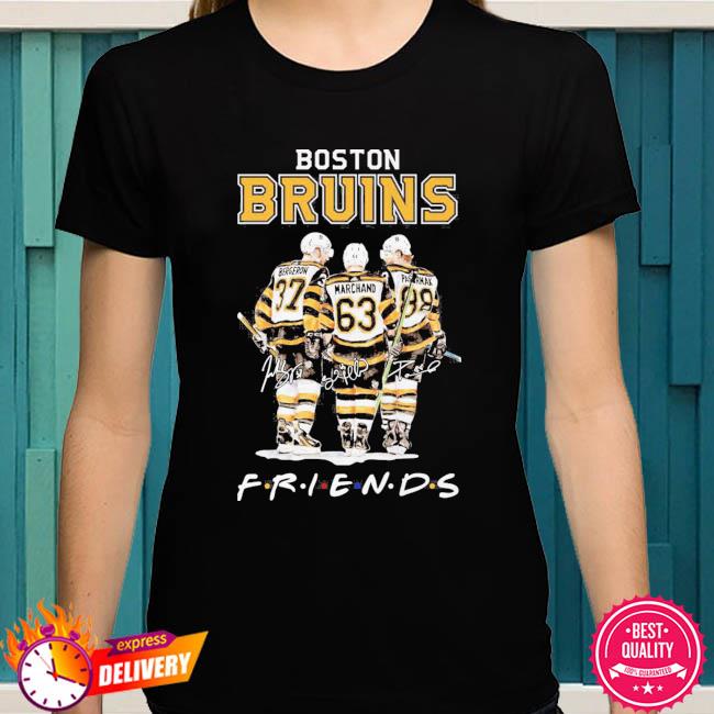 Official boston Bruins nhl friends bergeron marchand pastrnak T-shirt,  hoodie, sweater, long sleeve and tank top