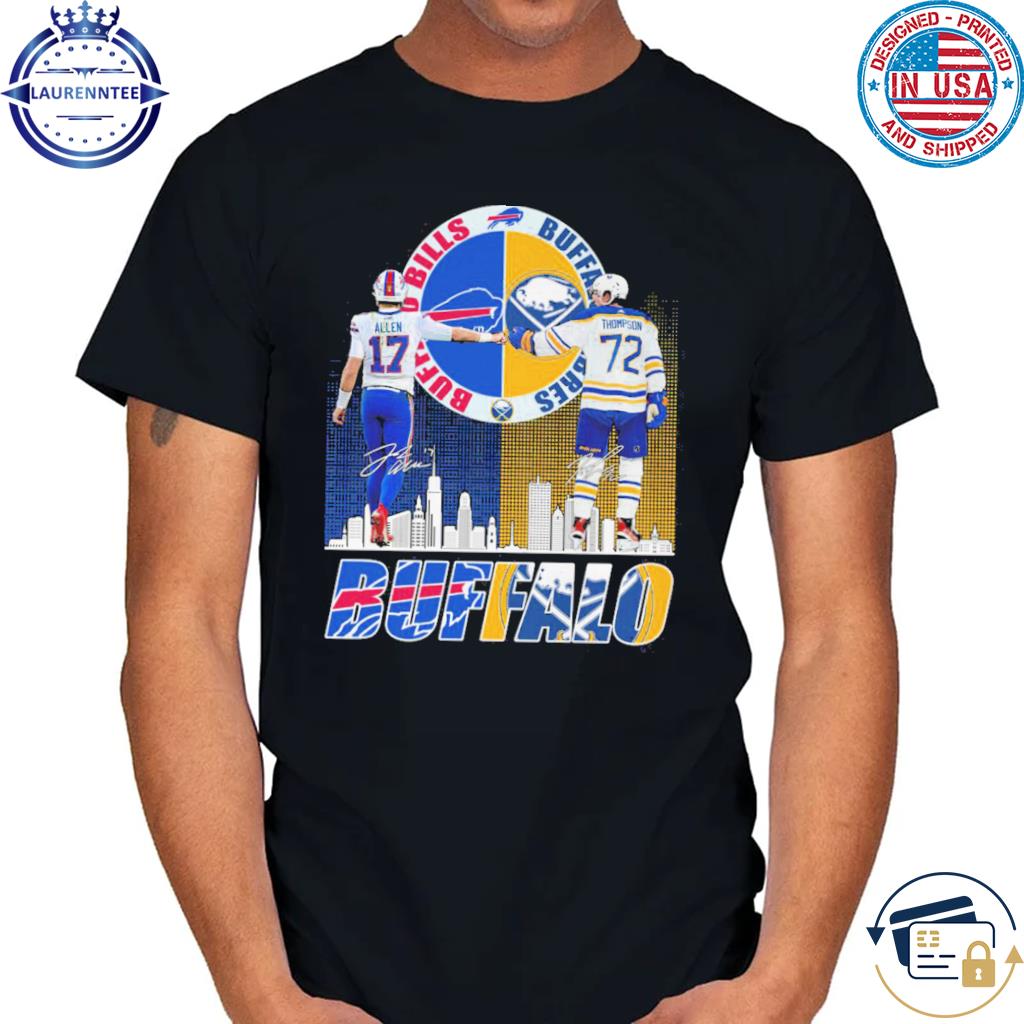 Buffalo Bills and Buffalo Sabres Buffalo city logo shirt, hoodie, sweater,  long sleeve and tank top