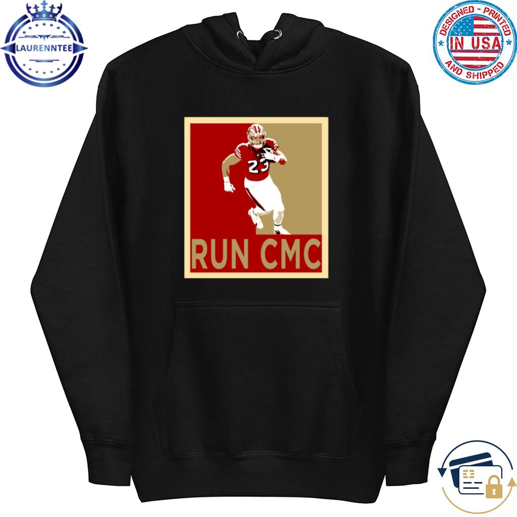 Christian Mccaffrey Run CMC 49ers Sweat Shirt San Francisco -   Hong Kong