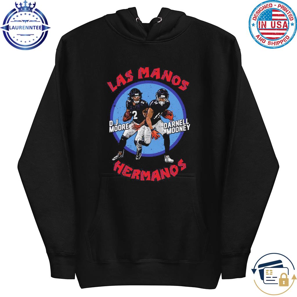 D.J. Moore And Darnell Mooney Chicago Las Manos Hermanos Shirt, hoodie,  sweater, long sleeve and tank top