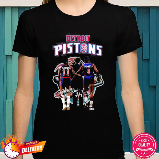 Detroit Pistons 66th Anniversary Thomas And Dumars Shirt