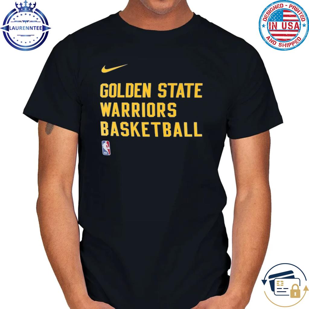 Golden state warriors nike 2023 24 sideline legend performance practice shirt