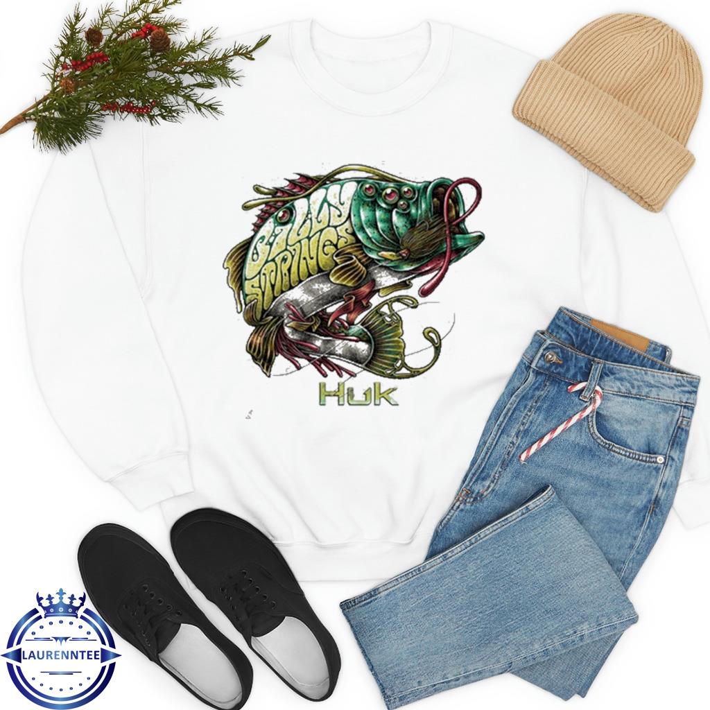 Huk X Billy Strings Huk Billy Bass Shirt, hoodie, sweater, long sleeve and  tank top