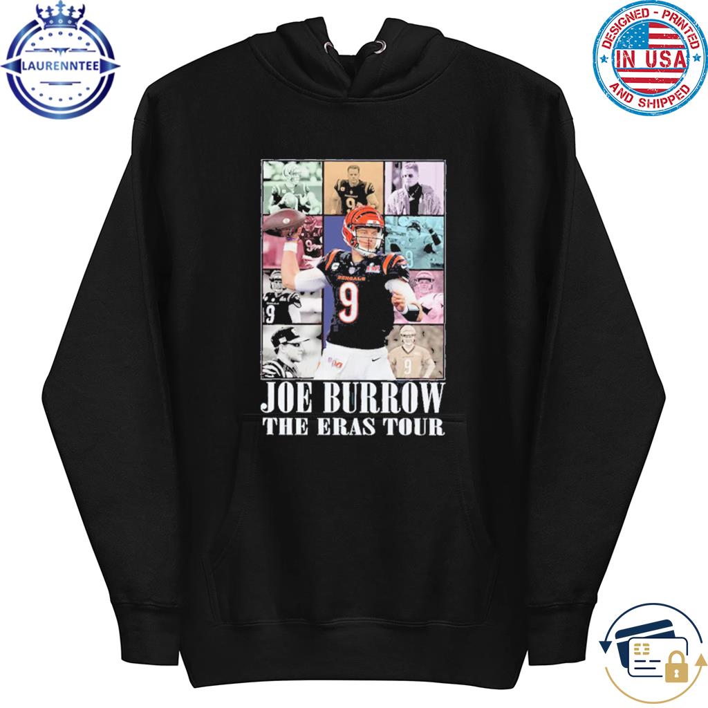 Joe burrow the eras tour style graphic s hoodie