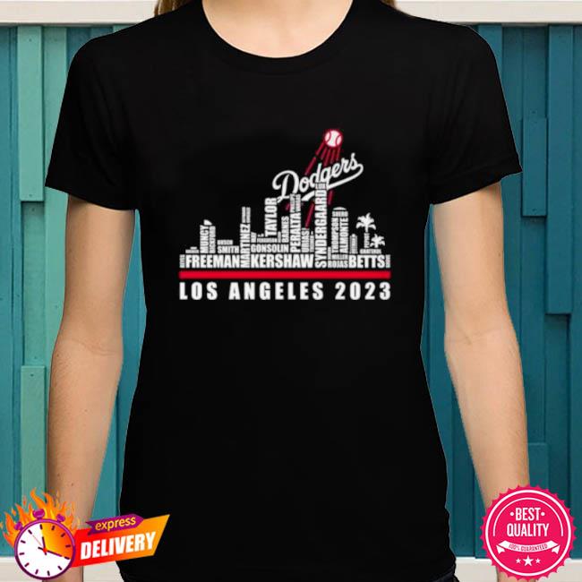 Los Angeles Dodgers Players Los Angeles 2023 City Shirt