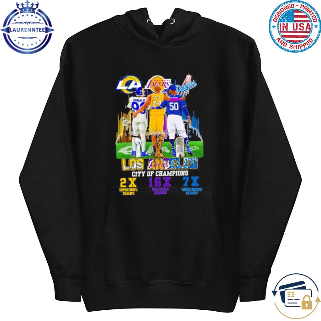 Los Angeles city of champions shirt, hoodie, sweater and v-neck t-shirt