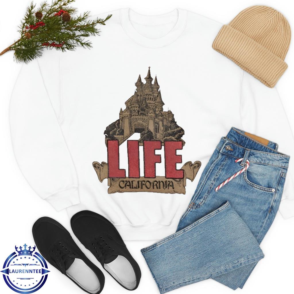 Louis Tomlinson Wearing Erl Life California T-Shirt - Tiotee