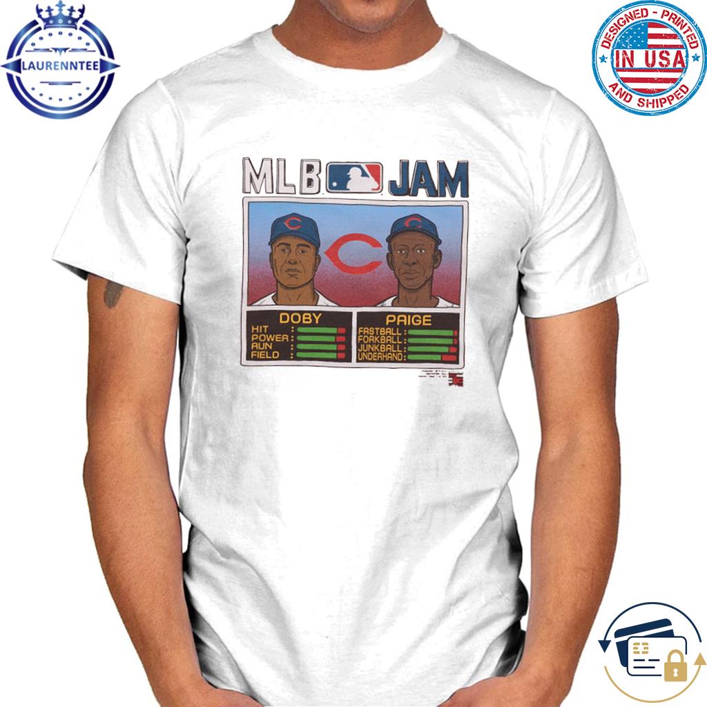 Mlb Jam Cleveland Larry Doby And Satchel Paige Logo Shirt, hoodie