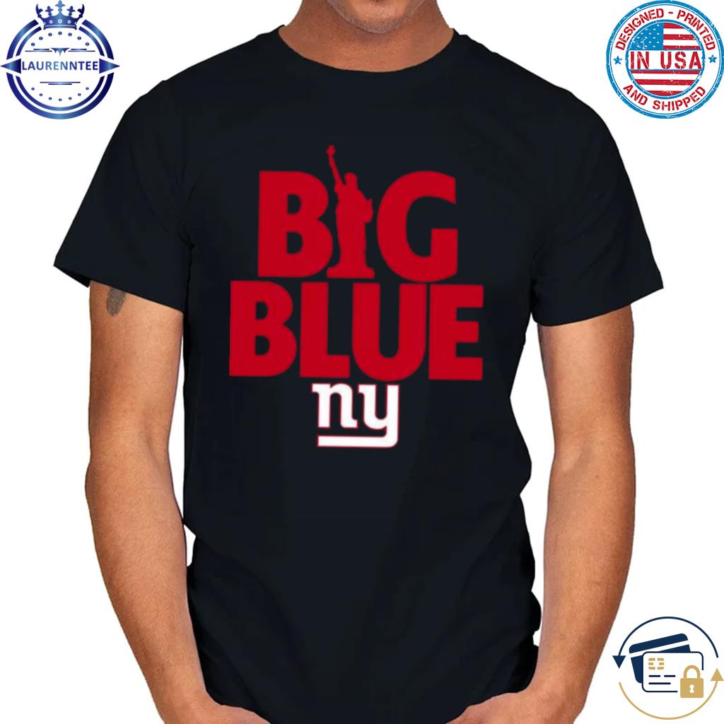 Big Blue Logo New York Giants T-shirt, hoodie, sweater, long