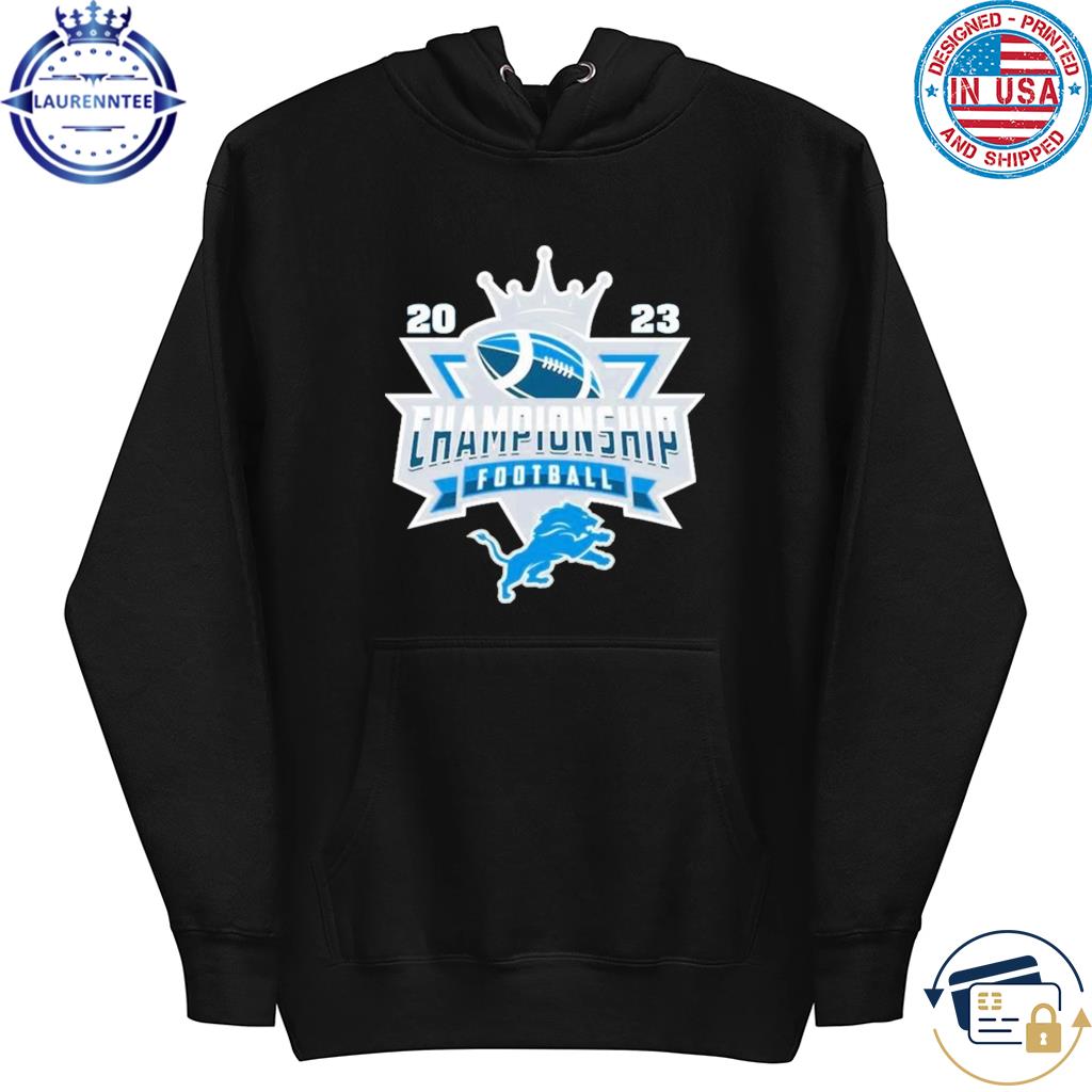 Detroit Lions NFL Champions football logo T-shirt, hoodie, sweater, long  sleeve and tank top