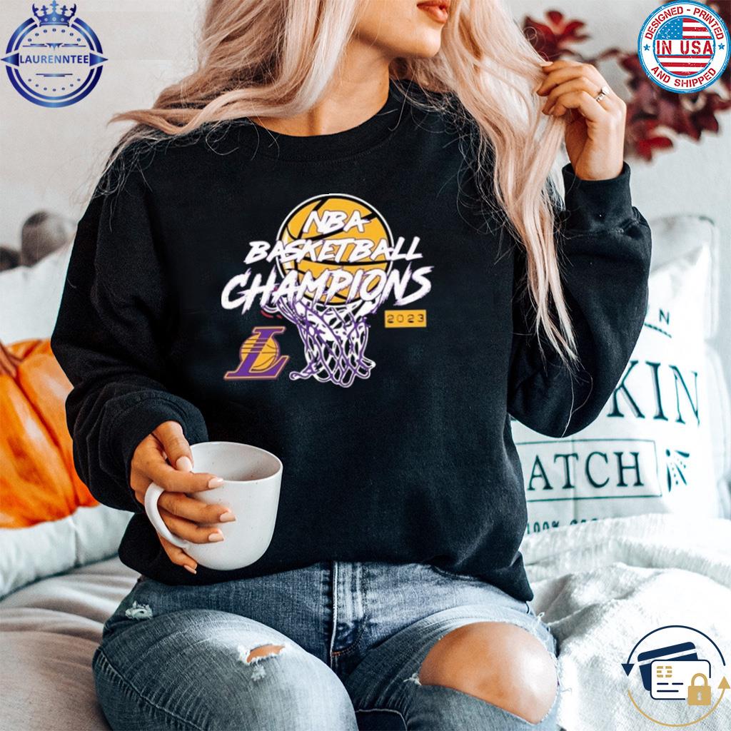 Los Angeles Lakers NBA Champions basketball logo 2023 shirt, hoodie,  sweater, long sleeve and tank top