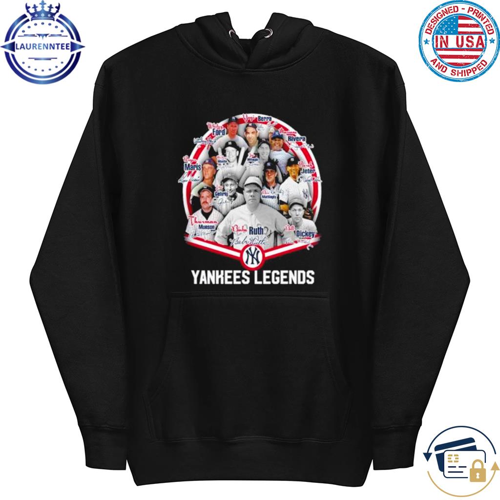 Official New york yankees legend all players signatures 2023 T