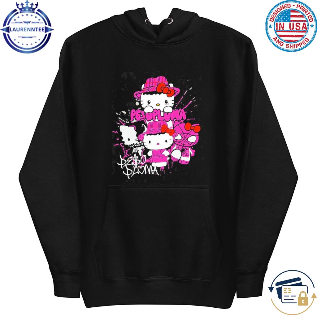 Original la Peso Pluma Hello Kitty shirt, hoodie, sweater, long