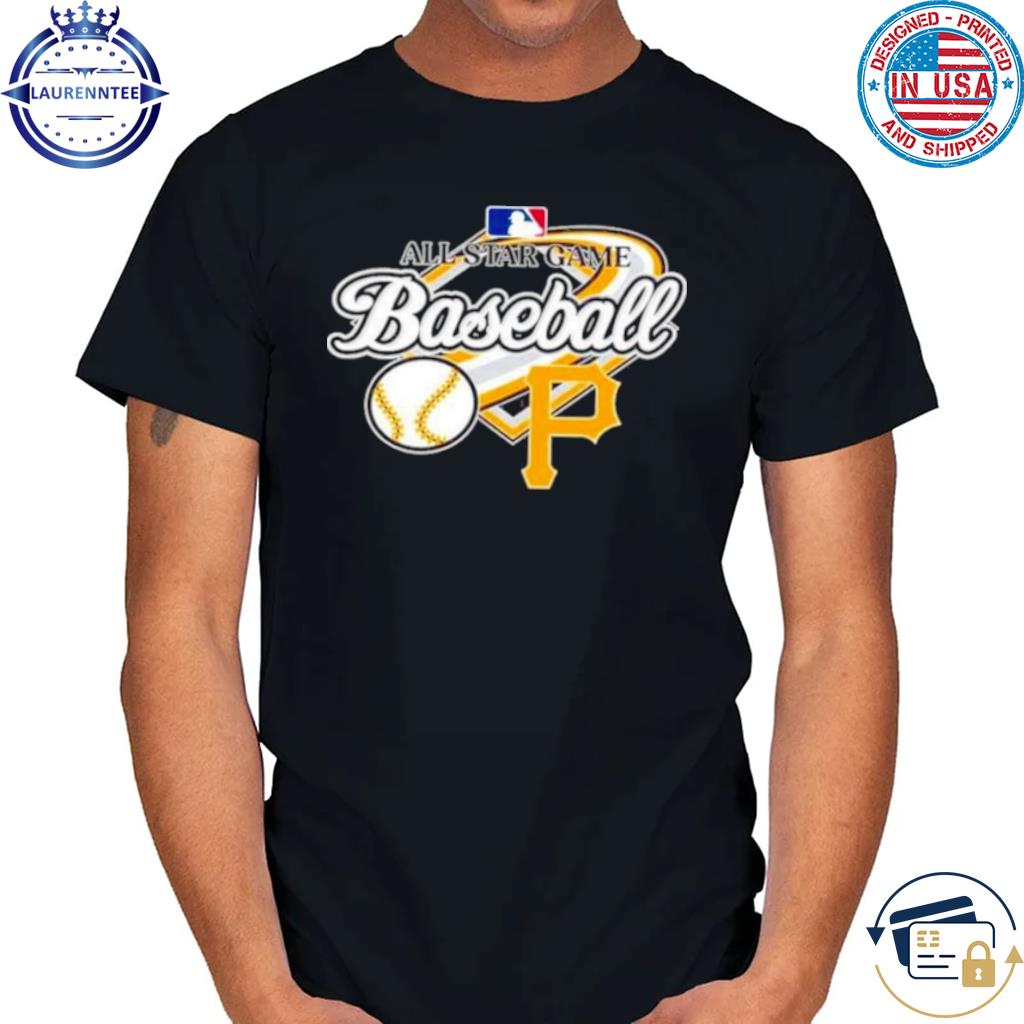 Official Pittsburgh pirates all star game baseball logo 2023 T