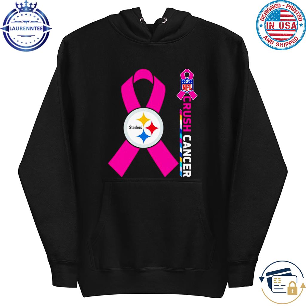 NFL Crush Cancer Pittsburgh Steelers Shirt, hoodie, sweater, long sleeve  and tank top