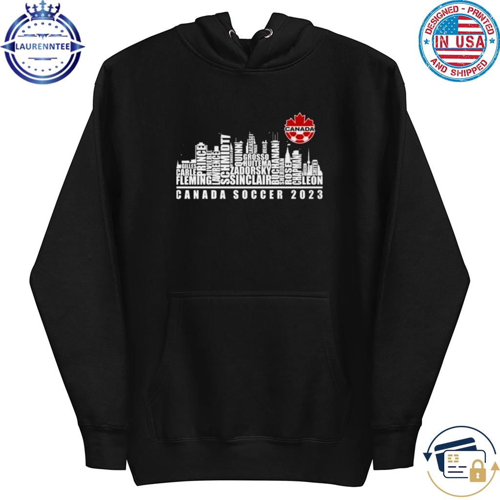 Canada soccer 2023 skyline city shirt, hoodie, sweater, long sleeve and  tank top