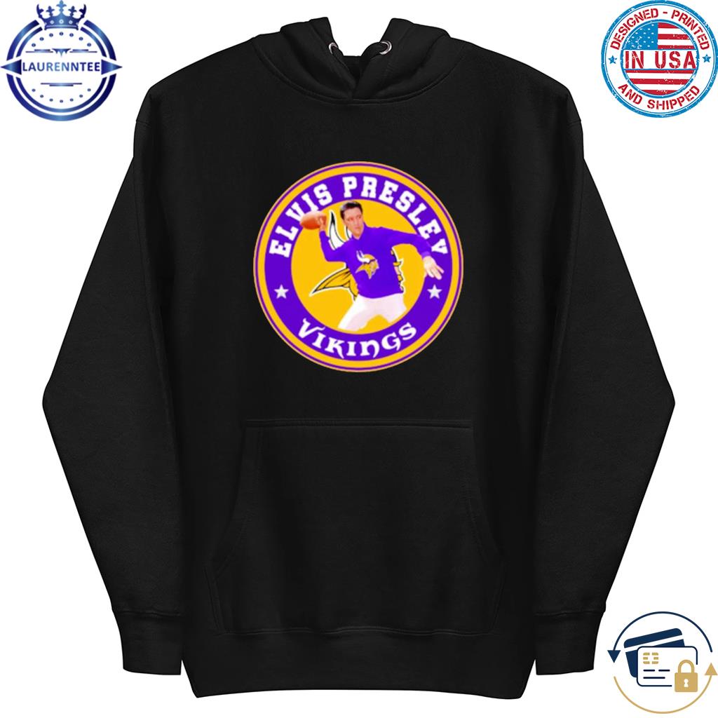 Premium Elvis presley minnesota vikings shirt, hoodie, sweater