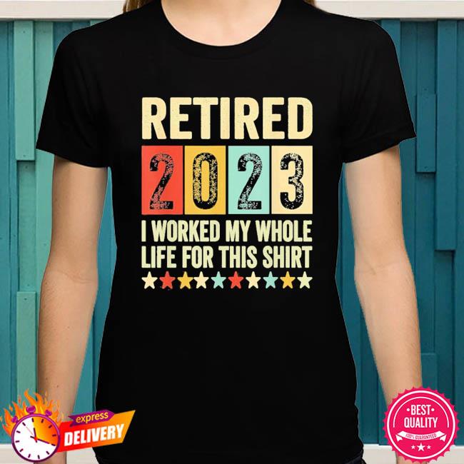 I'm retired my job is to go fishing T-shirt, hoodie, sweater, long