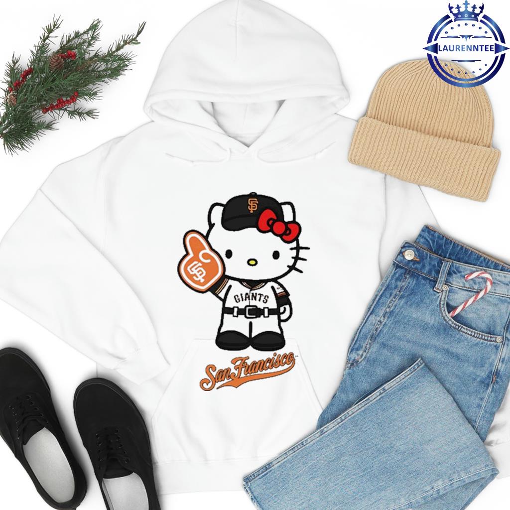 Official Logo Sf Giants Hello Kitty t-shirt, hoodie, longsleeve