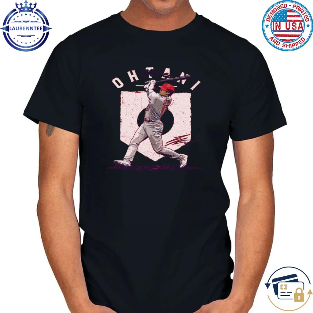 Shohei Ohtani score signature t shirt in 2023