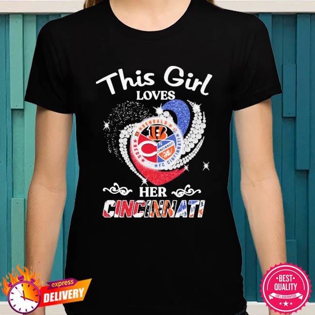 Just a women who love her Cincinnati Bengals and Reds shirt, hoodie,  sweater, long sleeve and tank top