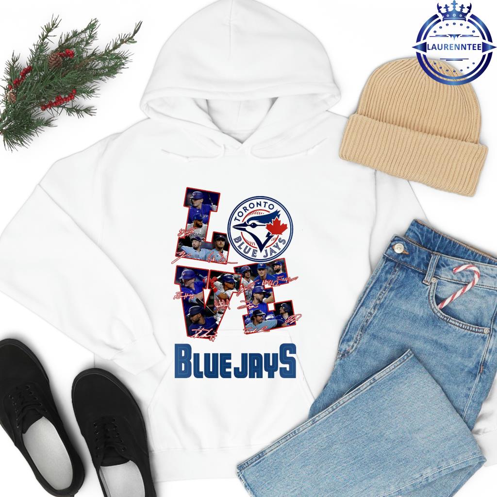 Toronto blue jays love team personalized baseball shirt, hoodie, sweater,  long sleeve and tank top