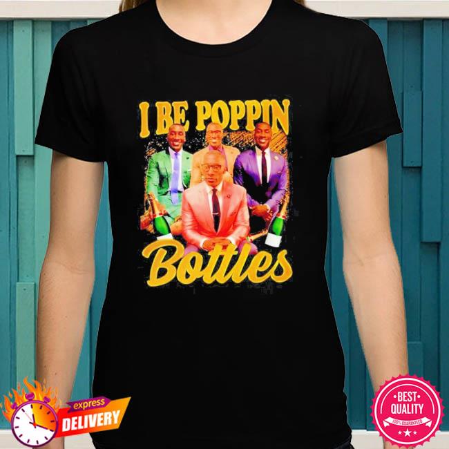 Shannon Sharpe I Be Poppin Bottles T-Shirt