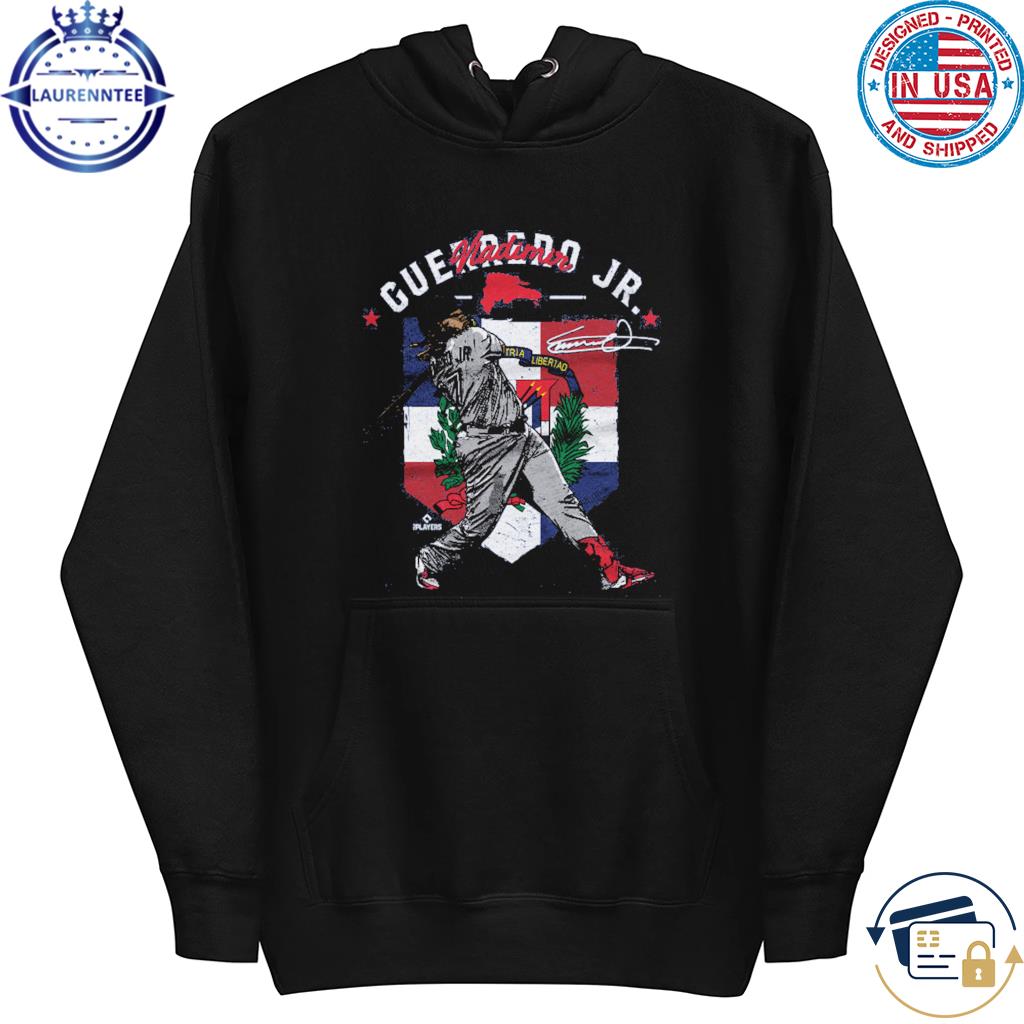 Vladimir Guerrero Signature Rightfielder for the Jr. Toronto Country Flag T- Shirt, hoodie, sweater, long sleeve and tank top