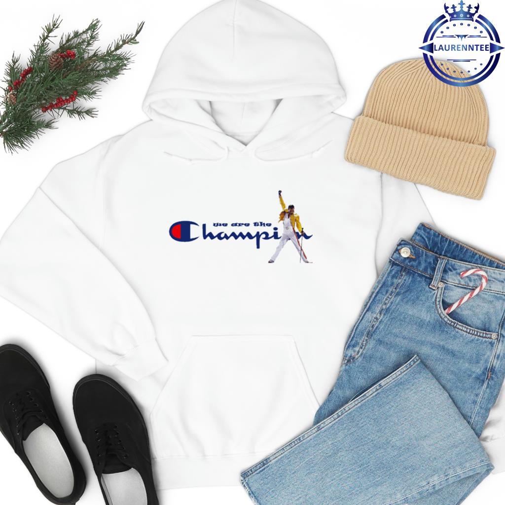 Champion hoodie freddie mercury best sale