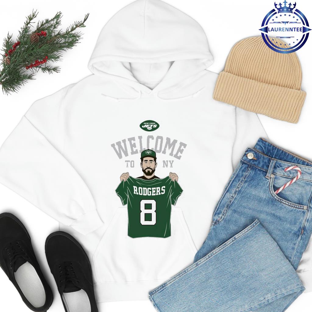 Official aaron rodgers new york jets outerstuff youth caricature shirt,  hoodie, sweater, long sleeve and tank top