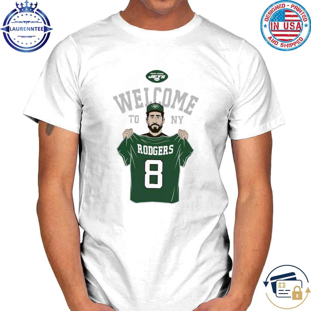 Aaron Rodgers New York Jets Outerstuff Youth Caricature T-Shirt