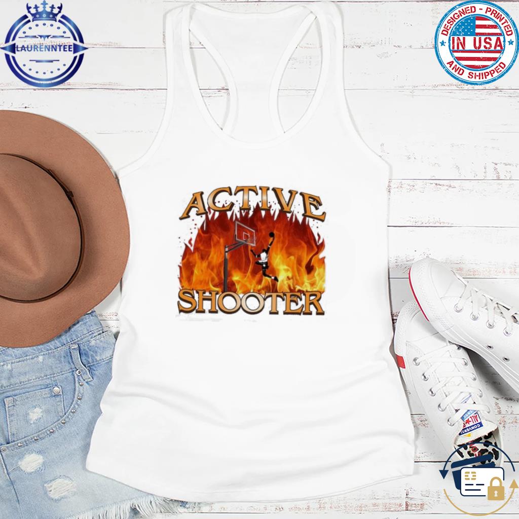 Active Shooter Shirt NEW Active Shooter Basketball Shirt Active