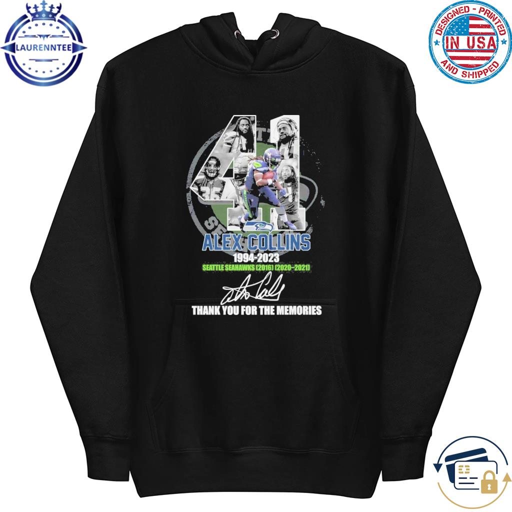 Alex Collins 1994 2023 Memories Seatle Seahawks NFL Shirt, hoodie, sweater,  long sleeve and tank top