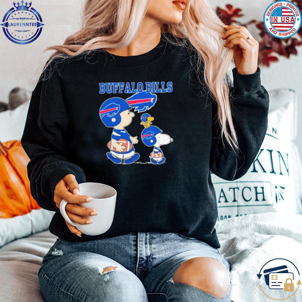 Snoopy and Charlie Brown Buffalo Bills shirt