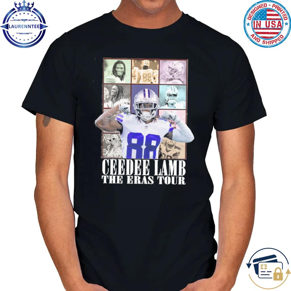 Ceedee Lamb The Eras Tour Dallas Cowboys Shirt –