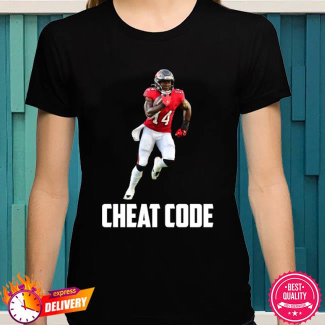 Chris Godwin Cheat Code Tampa Bay Football Fan T Shirt