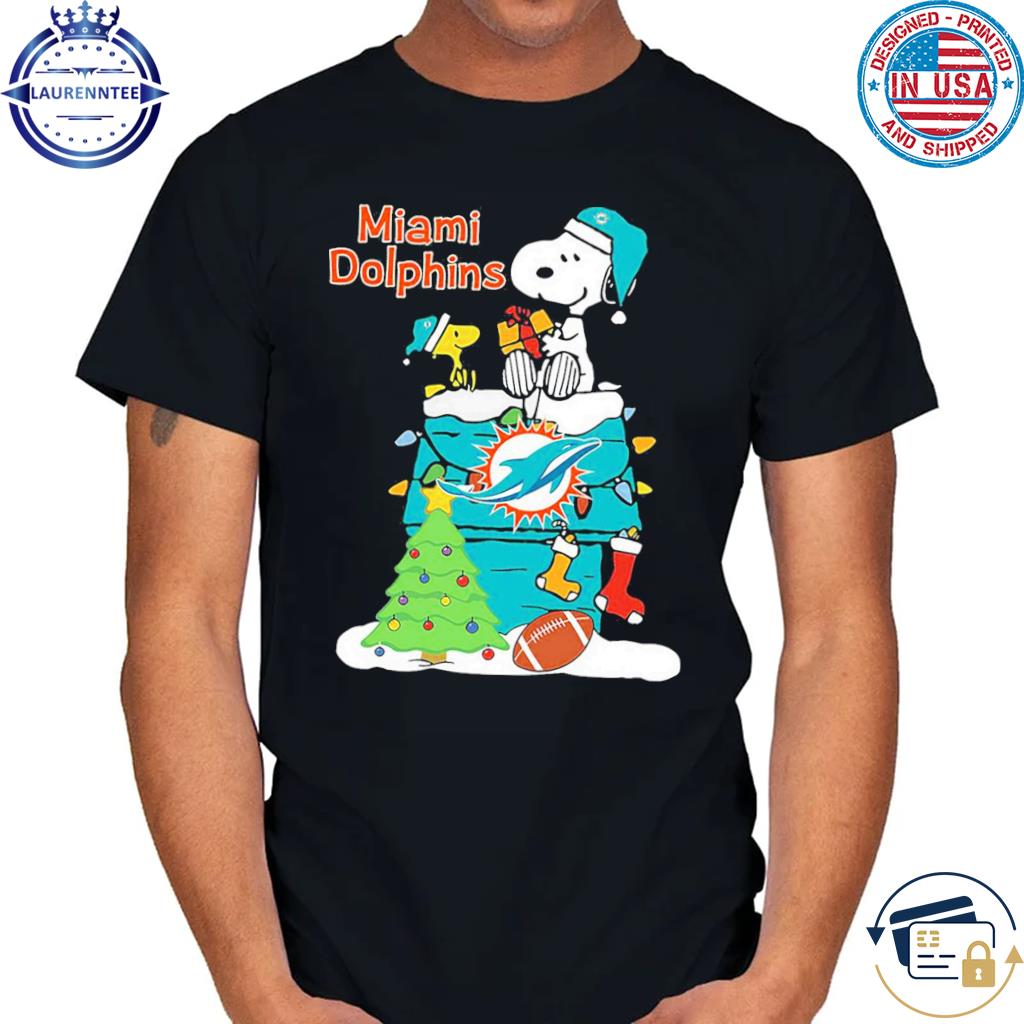 Snoopy miami dolphins shirt, hoodie, sweater, long sleeve and tank top