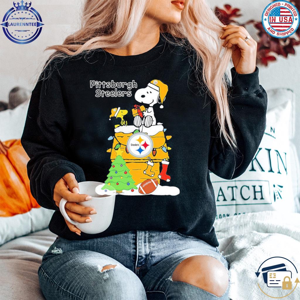 Christmas Snoopy Pittsburgh Steelers Shirt, hoodie, sweater, long sleeve  and tank top