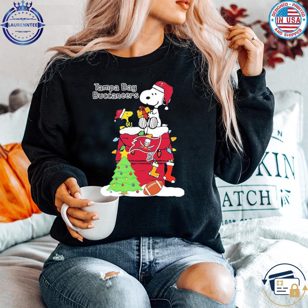 Christmas snoopy tampa bay buccaneers sweater, hoodie, sweater, long sleeve  and tank top