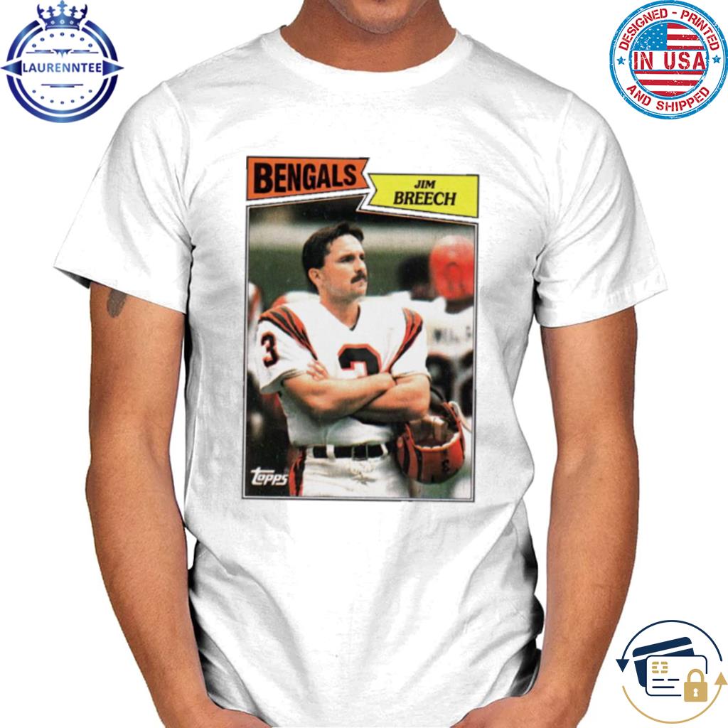 Cincinnati bengals jim breech retro shirt, hoodie, sweater, long sleeve and  tank top