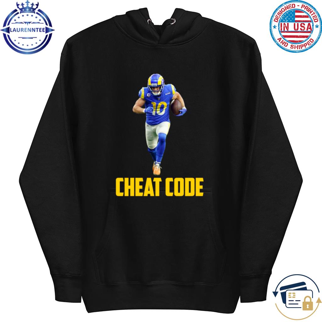 Cooper kupp cheat code los angeles football fan shirt, hoodie