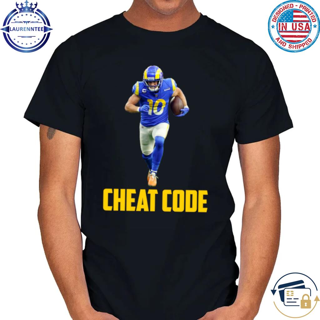 Cooper kupp cheat code los angeles football fan shirt, hoodie