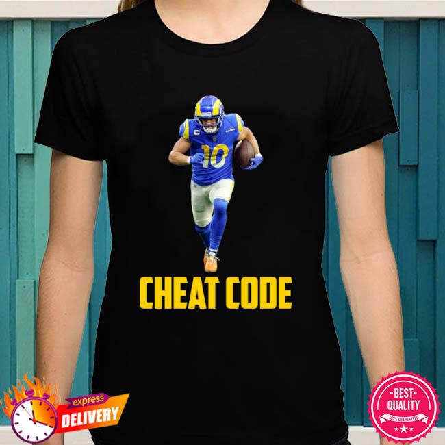 Cooper kupp cheat code los angeles football fan shirt, hoodie